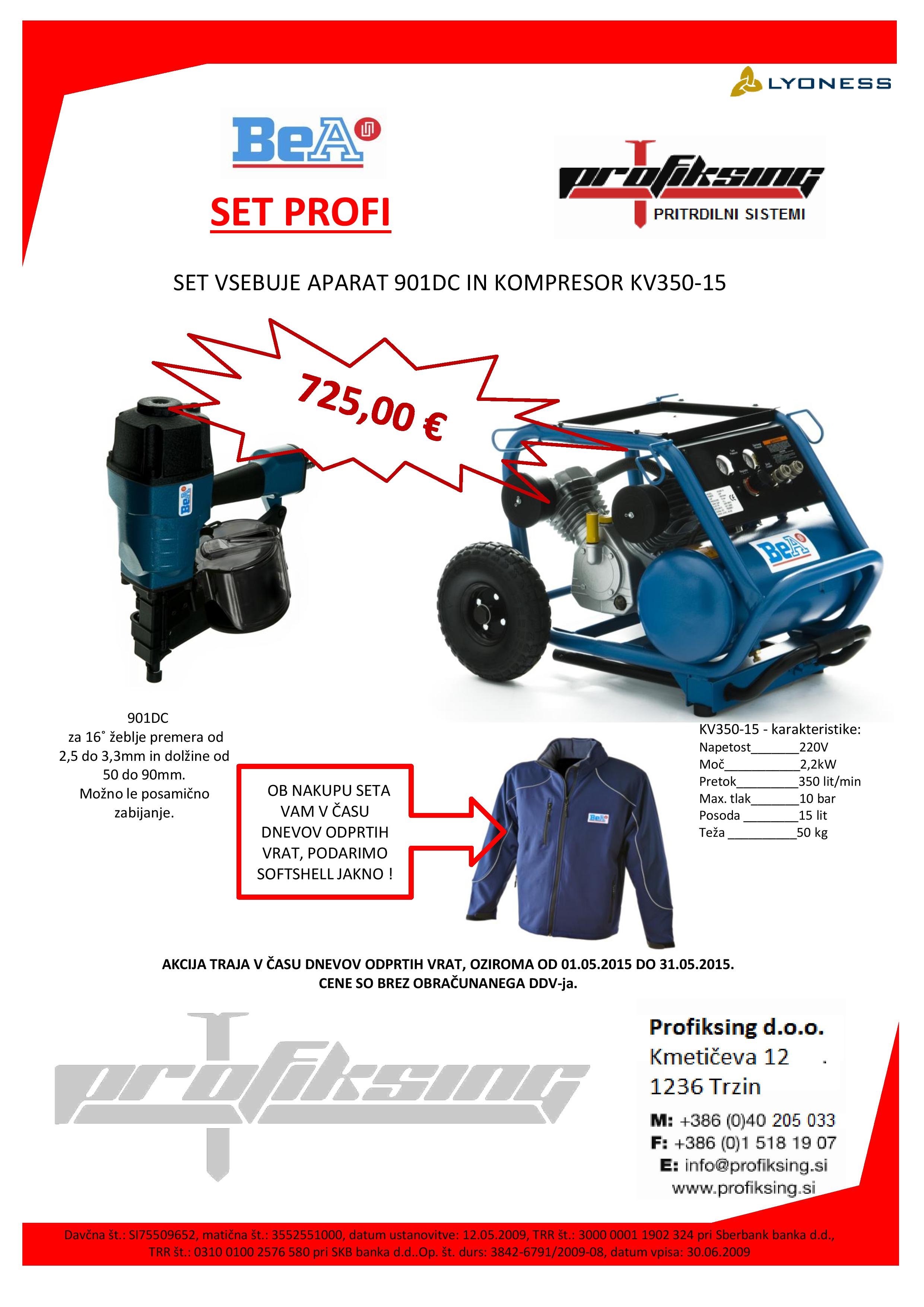 bea Set 901 s kompresorjem